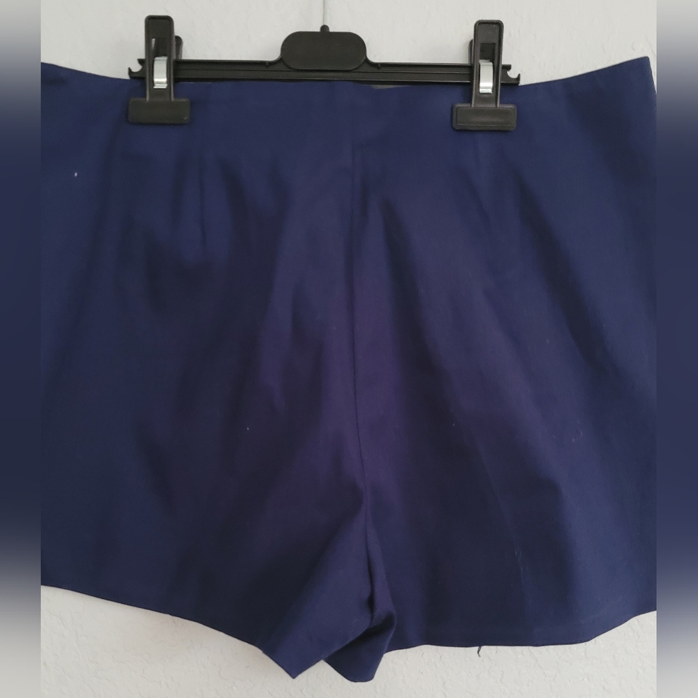 Women's Navy Blue Shorts - Picture 2 of 8